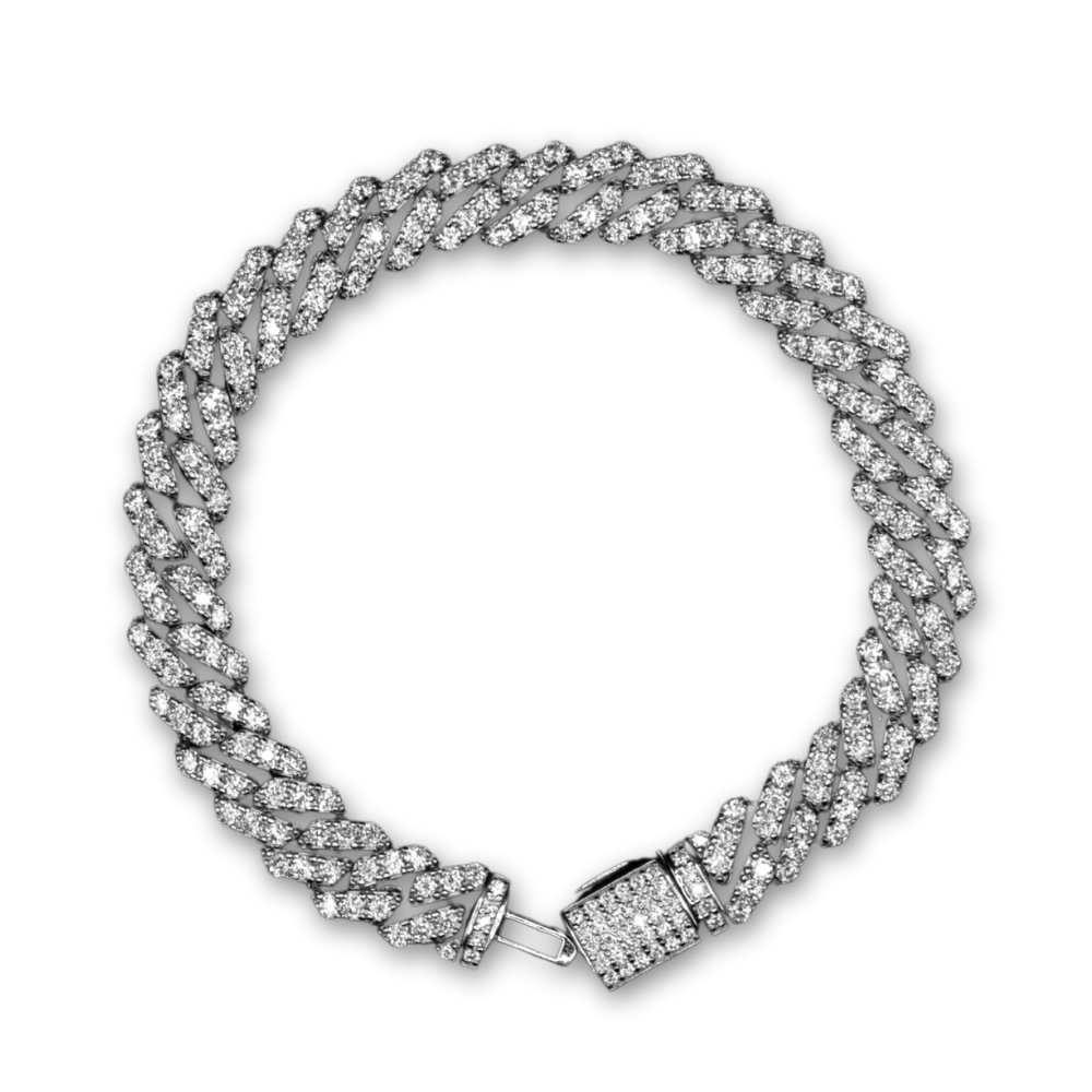 MOISSANITE CUBAN BRACELET